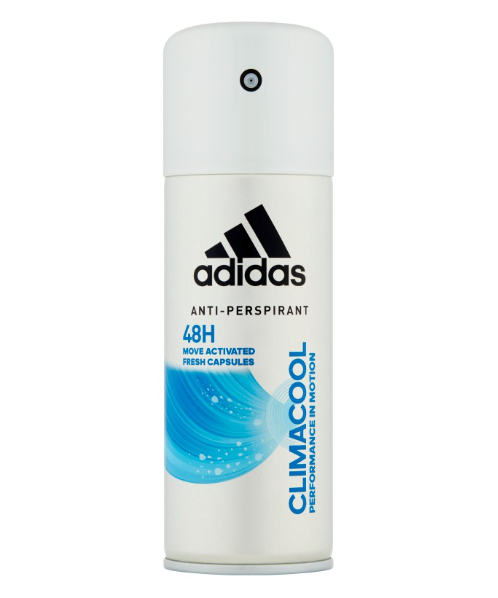 อาดิดาส(Adidas) อาดิดาส สเปรย์ระงับกลิ่นกาย ไคลม่าคูลแอนตี้เพอร์สไพแรนท์ สำหรับผู้ชาย 150 มล.   