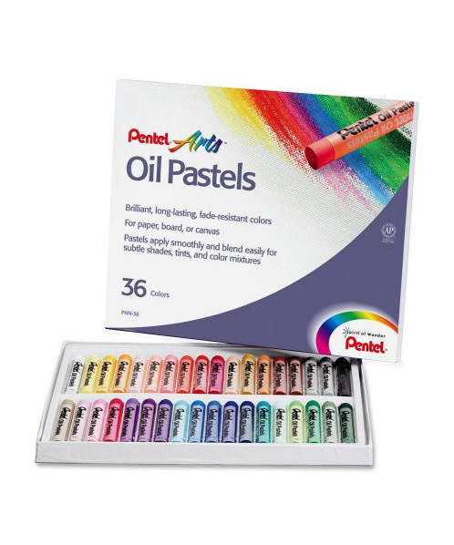 เพนเทล (Pentel) Pastels เพนเทล สีชอล์ค 36 สี  (4711577000091) - 