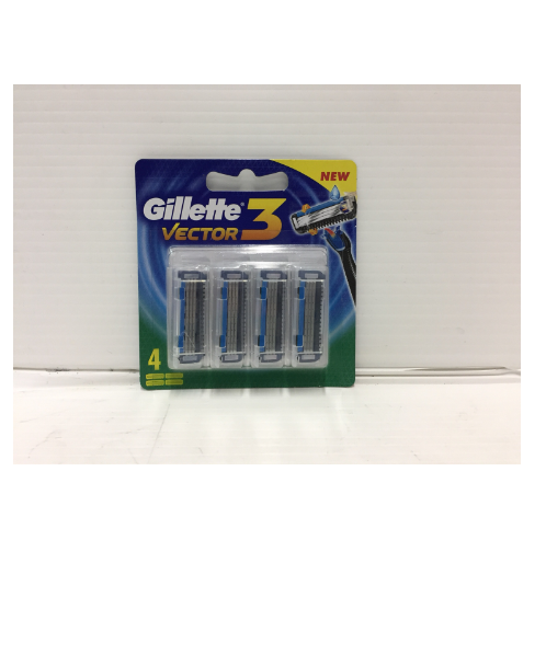 ยิลเลตต์ (Gillette) ยิลเลตต์ เวคเตอร์ ทรี ใบมีด 4 ใบมีด   