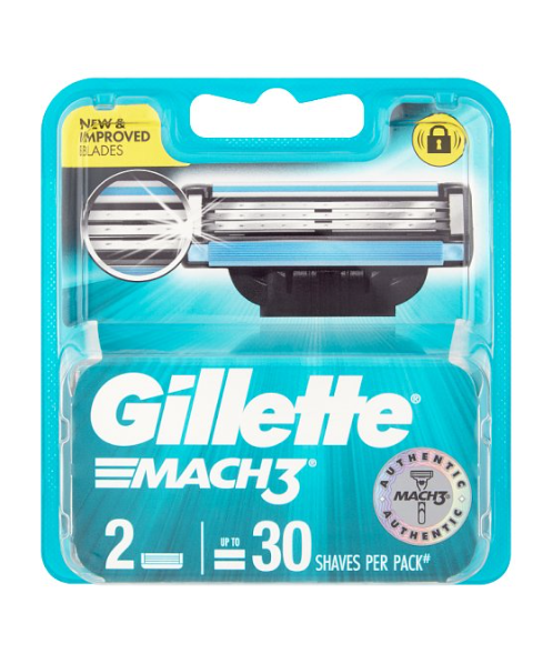 ยิลเลตต์ (Gillette) ยิลเลตต์ มัคทรี ใบมีดโกน บรรจุ 2 ชิ้น   - 