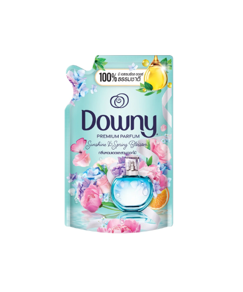 ดาวน์นี่ (Downy) Downy ดาวน์นี่ พรีเมียม เพอร์ฟูม ผลิตภัณฑ์ปรับผ้านุ่ม กลิ่นหอมแดดและสวนดอกไม้ 480 มล.   