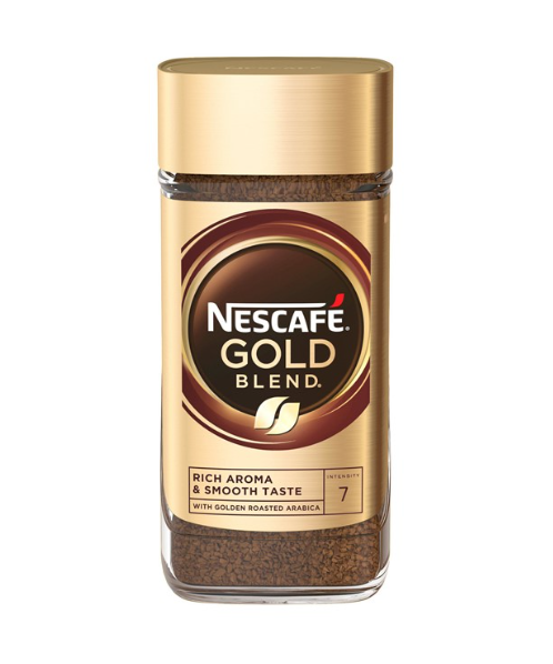 เนสกาแฟ (Nescafe) NESCAFE GOLD BLEND เนสกาแฟ โกลด์ เบลนด์ ริช อโรม่า & สมูท เทส 200 กรัม   