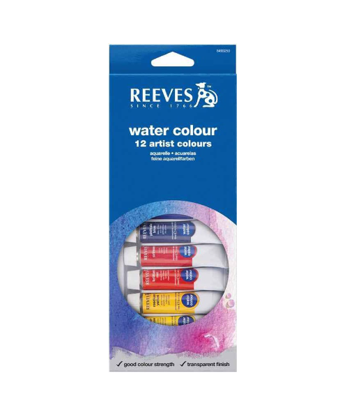 รีฟส์ (Reeves) REEVES รีฟ สีน้ำ ชุด 12*10 มล. (780804850925) - 
