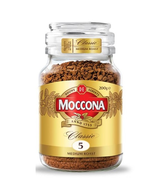 มอคโคน่า (Moccona) มอคโคน่า คลาสสิค มีเดียม โรส กาแฟฟรีซดราย 200 กรัม - 