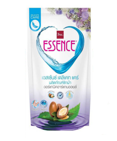 เอสเซ้นซ์ (Essence) Essence เอสเซ้นซ์ เดลิเคท แคร์ ผลิตภัณฑ์ซักผ้า ออแกนิค อาร์แกนออยล์ 600 มล.   
