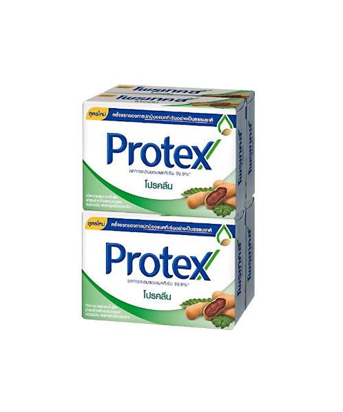 โพรเทคส์ (Protex) Protex โพรเทคส์  สบู่แอนตี้แบคทีเรีย สูตร โปรคลีน 60 กรัม  ( แพ็ค 4 ก้อน )   