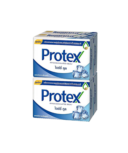 โพรเทคส์ (Protex) Protex โพรเทคส์ สบู่ก้อน ไอซ์ซี่ คลู 60 กรัม ( แพ็ค 4 ก้อน )  