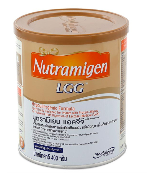นูตรามีเยน (Nutramigen) นูตรามีเยน แอลจีจี นมผงสูตรพิเศษ 400 กรัม   