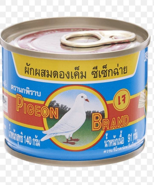ตรานกพิราบ (Pigeon)   ผักผสมดองเค็ม ซีเซ็กฉ่าย ตรานกพิราบขนาด 140 กรัม (8850035050219) - 