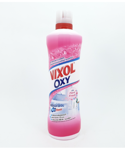 วิกซอล (Vixol) วิกซอล ออกซี่ กลิ่นฟลอรัล เฟรช น้ำยาทำความสะอาดห้องน้ำ  700 มล.   