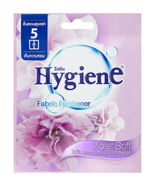ไฮยีน (Hygiene) ไฮยีน ผลิตภัณฑ์ถุงหอม กลิ่นไวโอเล็ตซอฟท์ 8กรัม - 