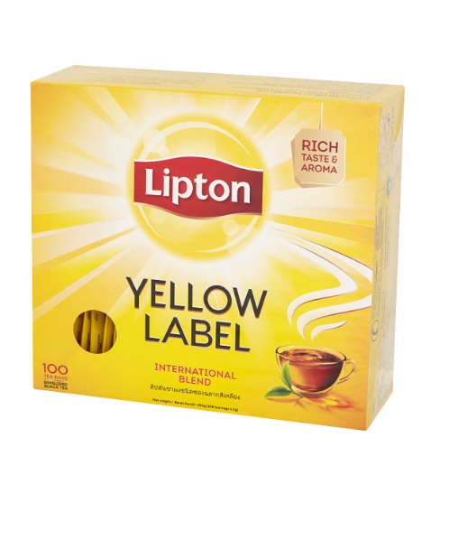 ลิปตัน ลิปตัน ชาผงชนิดซองฉลากสีเหลือง 200 กรัม(2กรัม x 100 ซอง) - 