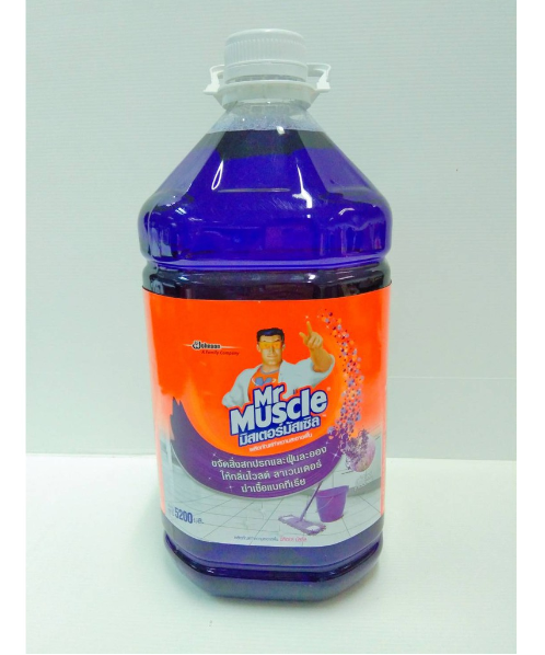  มิสเตอร์มัสเซิล (Mr.Muscle) มิสเตอร์ มัสเซิล ผลิตภัณฑ์ทำความสะอาดพื้น กลิ่นไวลด์ ลาเวนเดอร์5200มล.  
