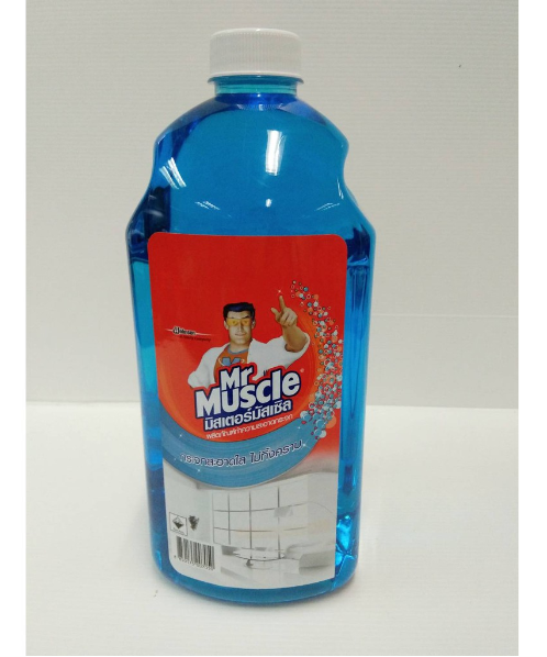  มิสเตอร์มัสเซิล (Mr.Muscle) น้ำยาเช็ดกระจกชนิดเติม มิสเตอร์มัสเซิล  2,040 มล.  