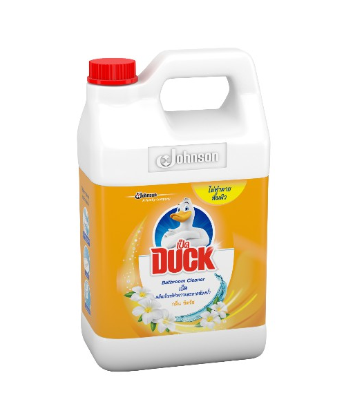 เป็ด (Duck) Duck เป็ดห้องน้ำ กลิ่นซิตรัส 3500มล เป็ดหอม สีเหลือง  