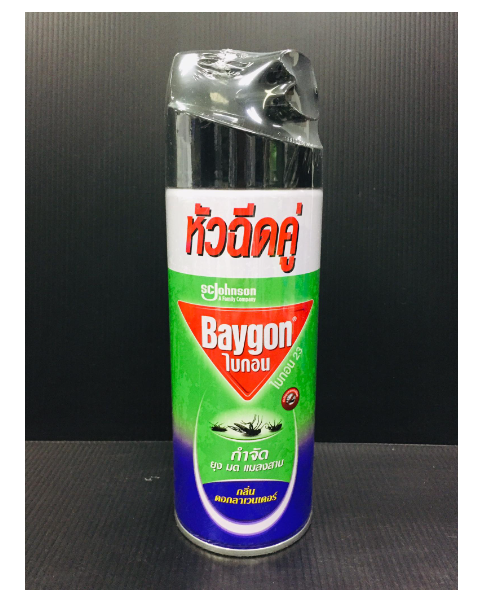 ไบกอน (Baygon) ไบกอน สเปรย์กำจัด ยุง มด แมลงสาป กลิ่น ดอกลาเวนเดอร์ หัวฉีดคู่ 300 มล.  