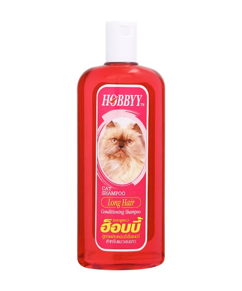 ฮ็อบบี้(HOBBYY) HOBBYY ฮ็อบบี้ สำหรับแมวขนยาว สูตรผสมคอนดิชั่นเนอร์  500 มล.  