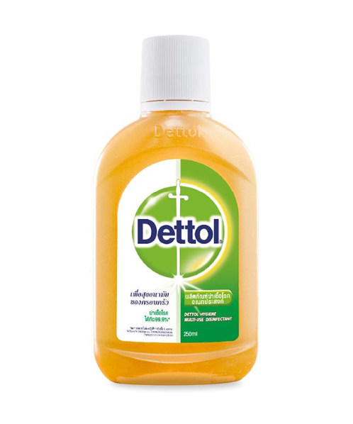เดทตอล (Detol) เดทตอล ผลิตภัณฑ์ฆ่าเชื้อโรคอเนกประสงค์ 250มล.  