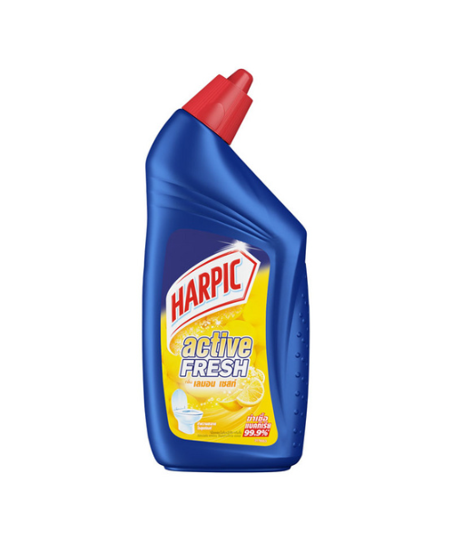ฮาร์ปิค(HARPIC)  HARPIC ฮาร์ปิค ผลิตภัณฑ์ทำความสะอาดโถสุขภัณฑ์ กลิ่นเลมอน  เซสท์ 750 มล. - 
