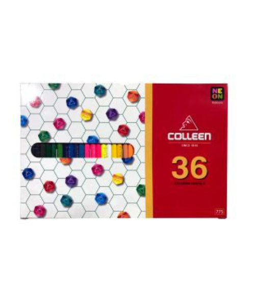 คอลลีน (COLLEEN) COLLEEN สีไม้ Colleen 36 สี 36 แท่ง กล่องกระดาษ (8851316000039) - 
