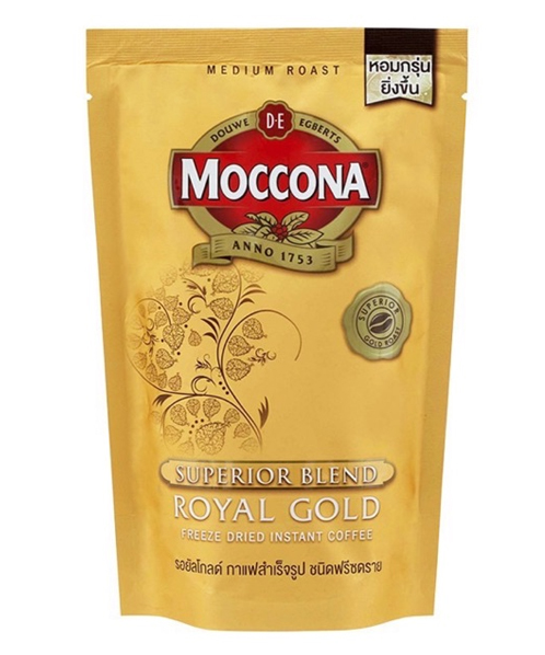 มอคโคน่า (Moccona) มอคโคน่า รอยัลโกลด์ กาแฟสำเร็จรูป ฟรีซดราย 120 ก - 