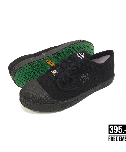 เบรกเกอร์(ฺBreaker) รองเท้าผ้าใบ เบรกเกอร์ สีดำ เบอร์35 4x4 สีดำ