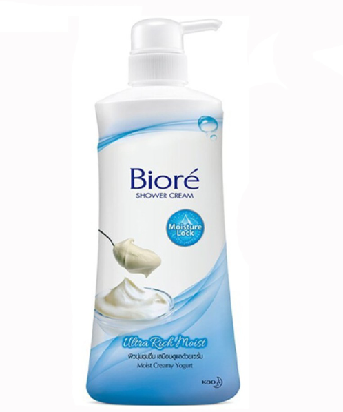 บิโอเร (Biore) Biore บิโอเร ครีมอาบน้ำ สูตร อัลตร้า ริช มอยส์ 550 มล.  