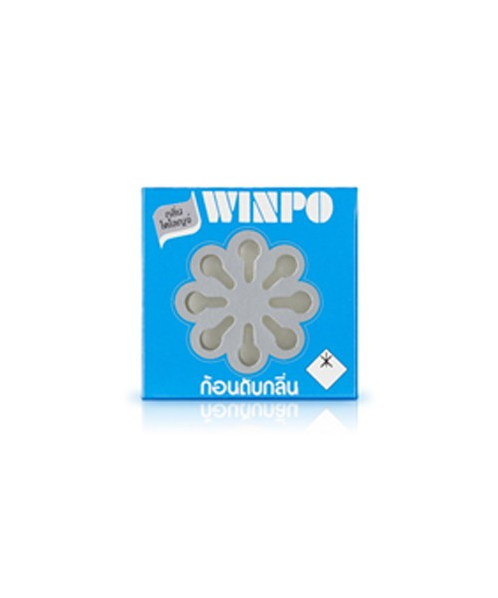 วินโป(Winpo) Winpo วินโป ก้อนดับกลิ่น กลิ่นโคโลญจ์ 80 กรัม  