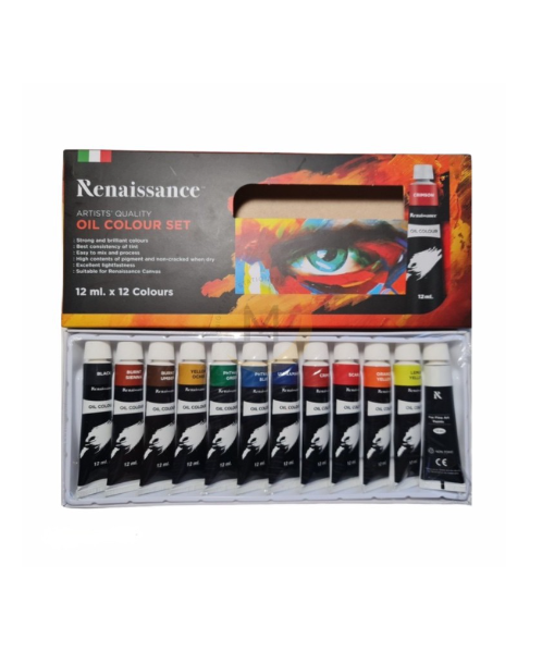 เรนาซองซ์ (Renaissance) Renaissance Oil Colour Set 12x12 ml. สีน้ำมัน เรนาซองซ์  (8851907291532) - 