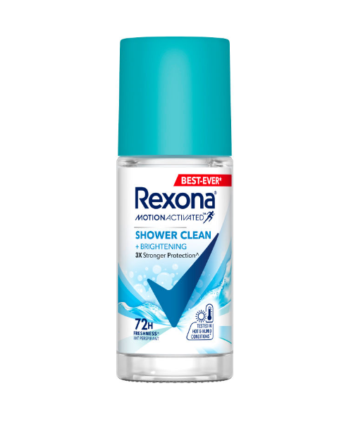 เรโซนา (REXONA) Rexona เรโซนา โรลออนระงับกลิ่นกาย ชาวเวอร์คลีน 45 มล.  