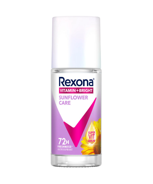 เรโซนา (REXONA) Rexona เรโซนา โรลออนระงับกลิ่นกาย ซันฟลาวเวอร์ แคร์ 45 มล.  