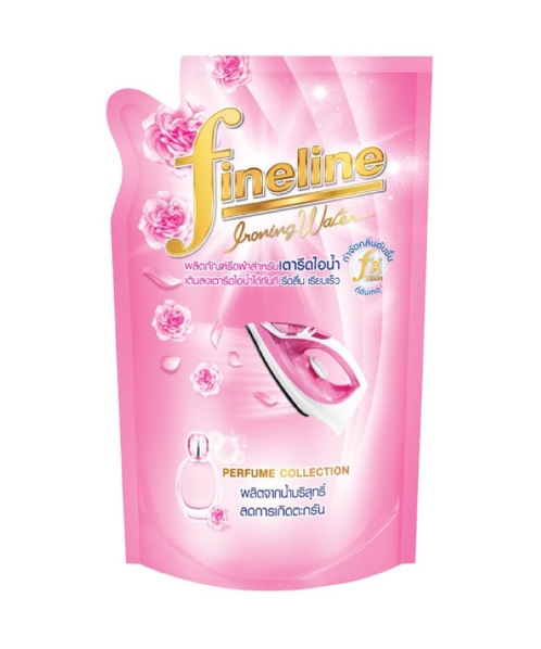 ไฟน์ไลน์ (Fineline)  Fineline ไฟน์ไลน์ ผลิตภัณฑ์รีดผ้า สำหรับเตารีดไอน้ำ ถุงเติม กลิ่น คิสซิ่งฟลาวเวอร์ 600 มล.  