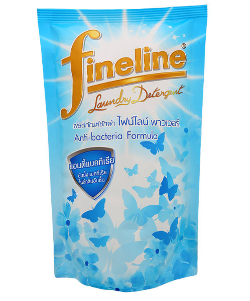 ไฟน์ไลน์ (Fineline)  ไฟน์ไลน์ พาวเวอร์ ผลิตภัณฑ์ซักผ้าชนิดน้ำสูตรแอนตี้แบคทีเรีย 750มล. - 