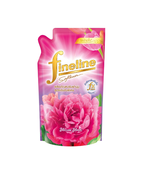 ไฟน์ไลน์ (Fineline)  Fineline ไฟน์ไลน์ น้ำยาปรับผ้านุ่มสูตรเข้มข้นพิเศษ กลิ่นบลอสซัมบลูม 500 มล.   