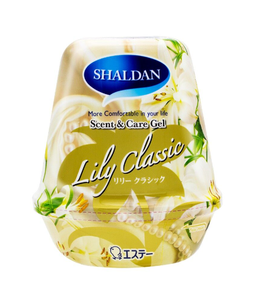 ชาร์ลเดิร์น (Shaldan) SHALDAN ชาร์ลเดิร์น เช้นท์แอนด์แคร์เจล  เจลปรับอากาศ กลิ่น Lily Classic  180 กรัม   
