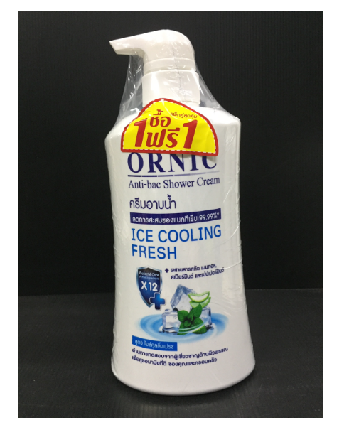 ออนิค(ORNIC)  ORNIC ออนิค ครีมอาบน้ำ ไอซ์ คลูลิ่ง 450 มล. (แพ็ค 1 แถม 1)  