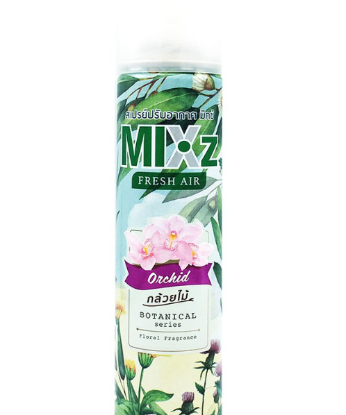 มิกซ์(Mixz) Mixz มิกซ์ สเปรย์ปรับอากาศ กลิ่นกล้วยไม้ 320 มล.  