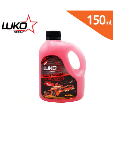 เป็ด (Duck) LUKO ลูโก้ แชมพูล้างรถ ผสม แว๊กซ์เคลือบเงา กลิ่น ROMANTIC FLORA 1100 มล.  