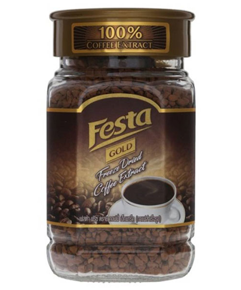 เฟสต้า (Festa) เฟสต้า โกลด์ กาแฟสำเร็จรูป ฟรีซดราย เอ็กแทร็ค 100 กรัม  