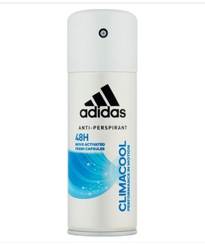 อาดิดาส(Adidas) อาดิดาส สเปรย์ระงับกลิ่นกาย ไคลม่าคูลแอนตี้เพอร์สไพแรนท์ สำหรับผู้ชาย 150 มล.   