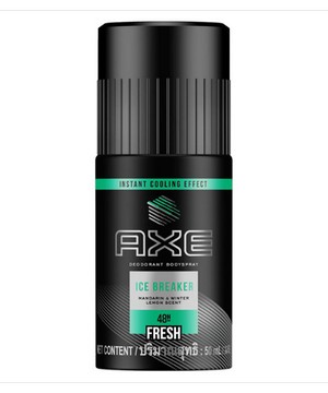 แอ๊กซ์ (AXE) AXE แอ๊กซ์ ไอซ์ เบรคเกอร์ สเปรย์น้ำหอมระงับกลิ่นกาย 50มล.   